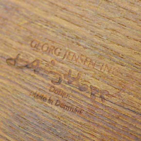 Georg Jensen Henning Koppel Vintage Danish Modern Mid Century Teak Salad Bowl - Picture 13 of 13